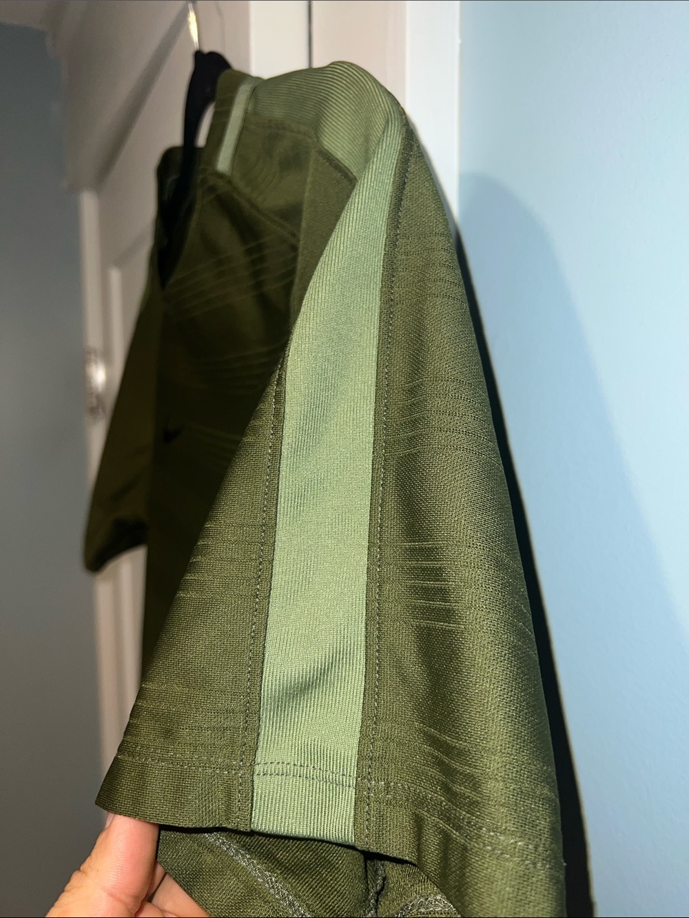 Nike Olive Green Dri-FIT Athletic Tee - Picture 4 of 9